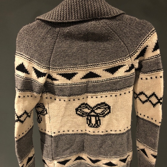 TNA sheep wool cardigan - Picture 3 of 4